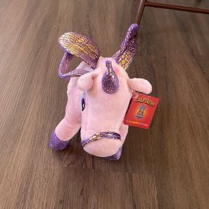 Cal Plush Unicorn stuffed Toy NWT